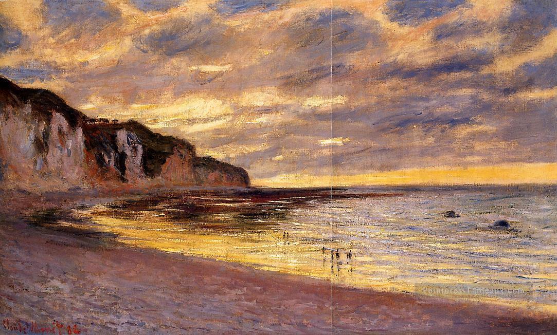 L Ally Point Marée basse Claude Monet Peintures à l'huile